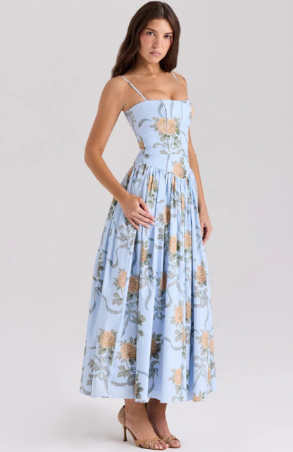 Floral Strappy Summer Dress