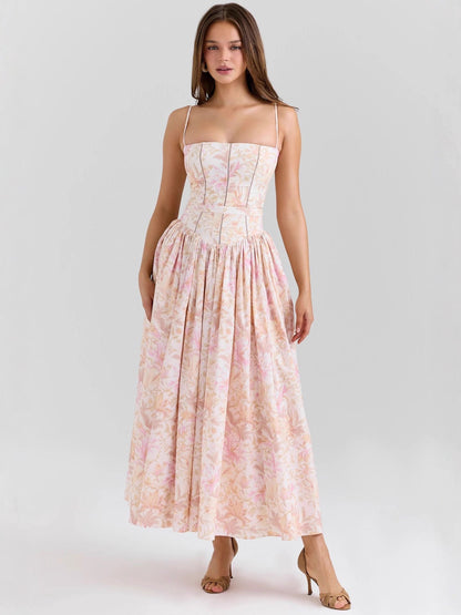 Floral Strappy Summer Dress