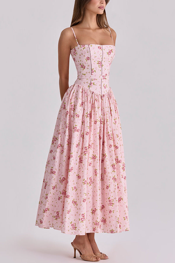 Floral Strappy Summer Dress