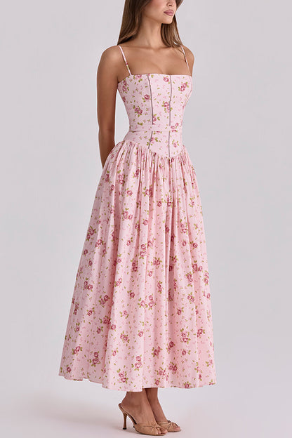 Floral Strappy Summer Dress