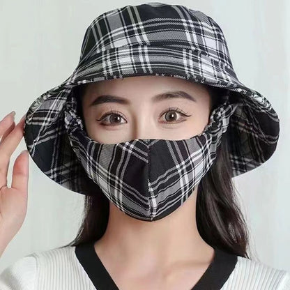 Floral Sun Hat with Wide Brim