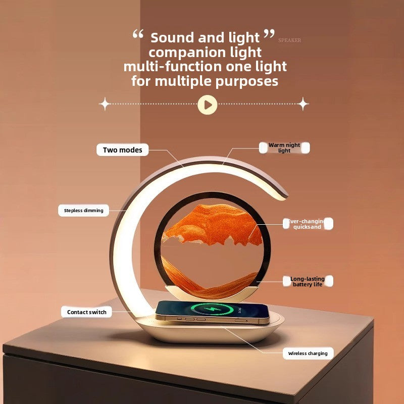 Flow Sand Wireless Charging Night Light