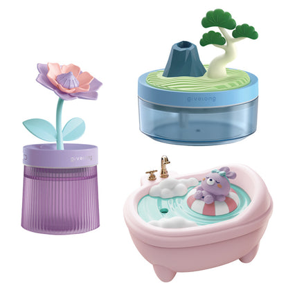 Flower Air Humidifier Desktop