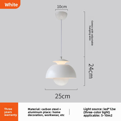 Flower bud bedside chandelier