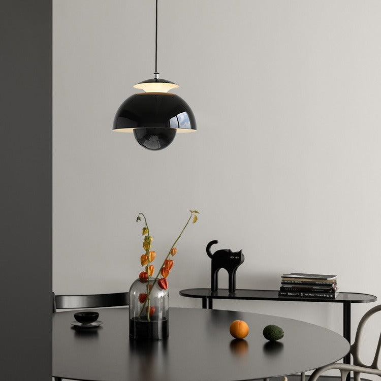 Flower bud bedside chandelier