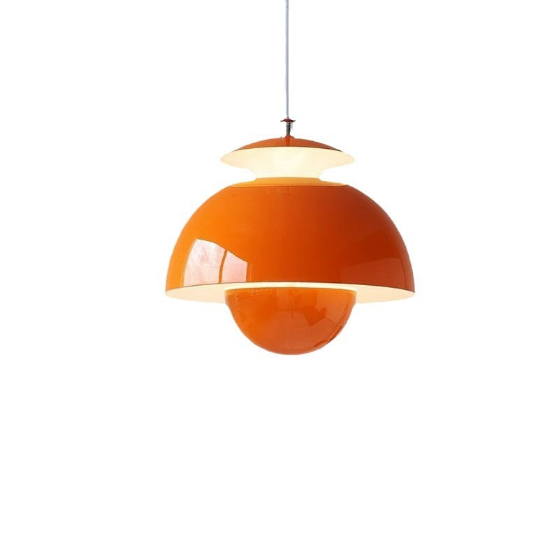 Flower bud bedside chandelier