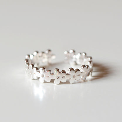 Flower Open Ring