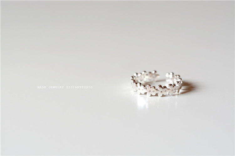 Flower Open Ring