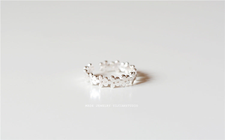 Flower Open Ring