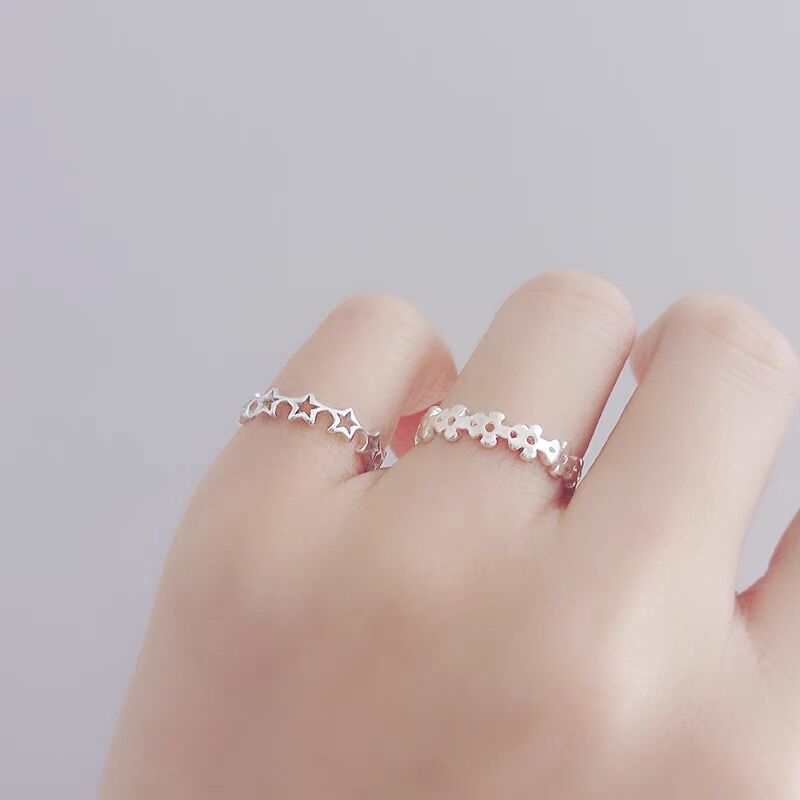 Flower Open Ring