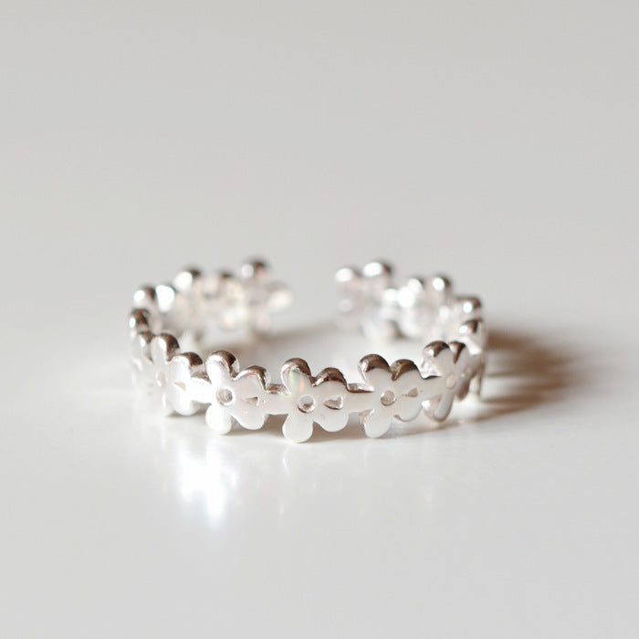 Flower Open Ring