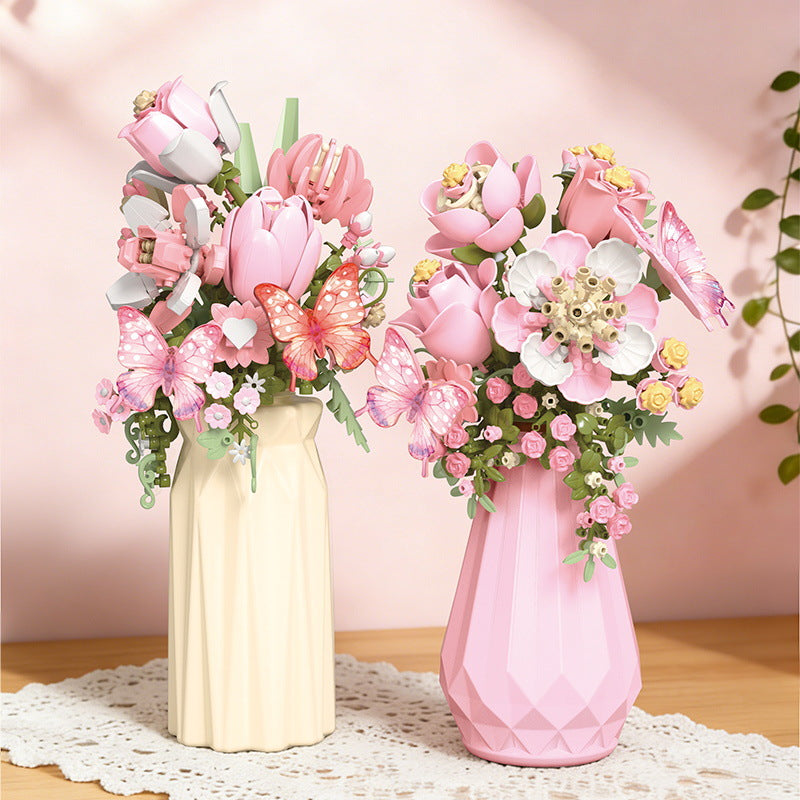 Flower Series Building Blocks Set
