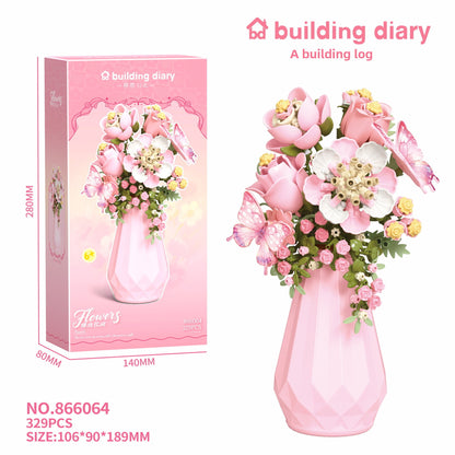 Flower Series Building Blocks Set