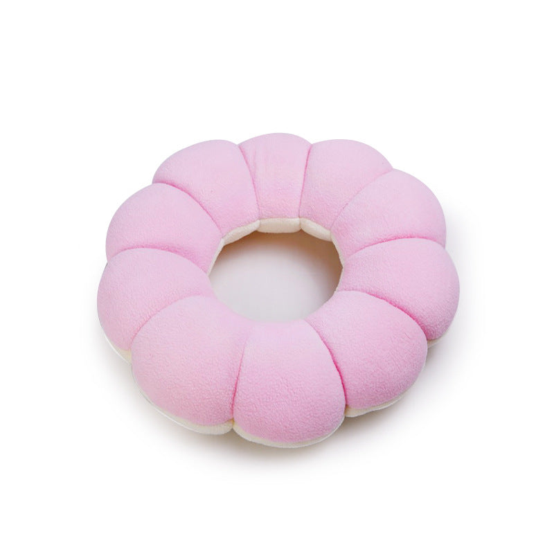 Flower Shaped Donut Cushion