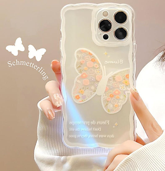 Flower-shaped phone case