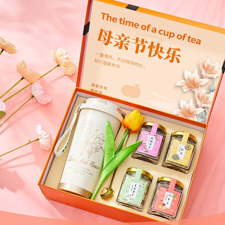 Flower tea gift box - Health-preserving tea gift box set