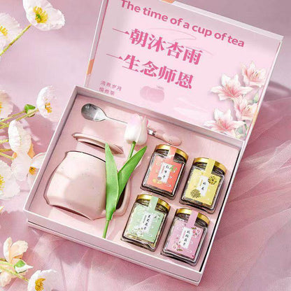 Flower tea gift box - Health-preserving tea gift box set