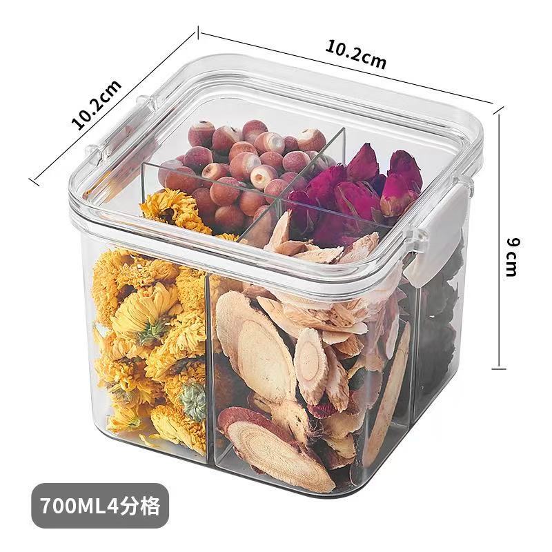 Flower tea storage container