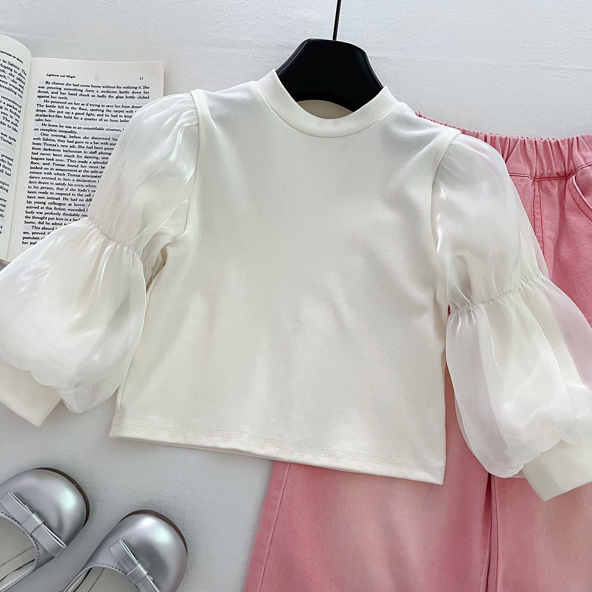 Flower Top Lace Pants