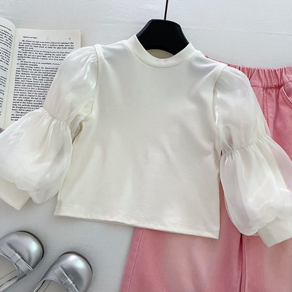 Flower Top Lace Pants