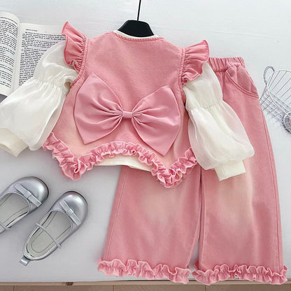 Flower Top Lace Pants