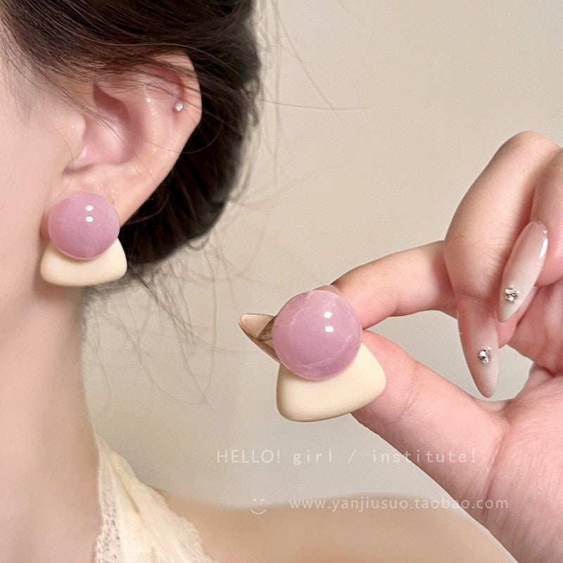 Flower Zircon Earrings