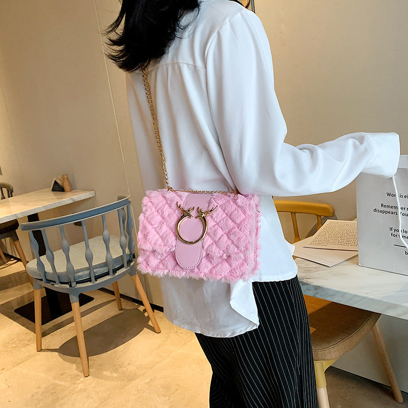 fluffy bag