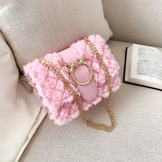 fluffy bag