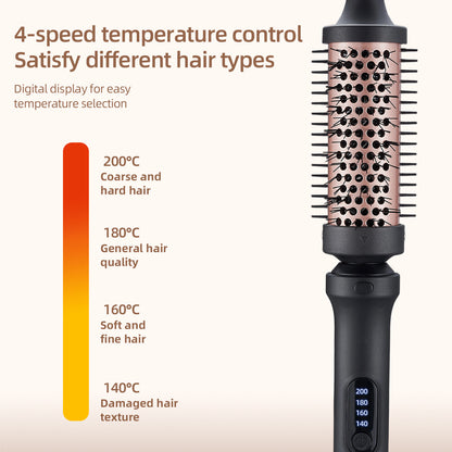 Fluffy Hair Styling Tool, Multi-Functional Curling Iron Hair Straightener