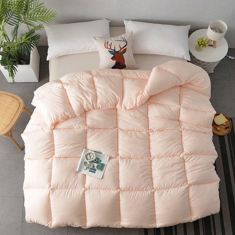 Fluffy Polyester Filling Soft Comfort Quilt