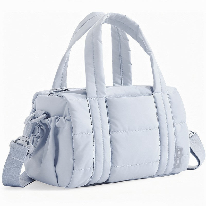 Fluffy Quilted Shoulder Bag
