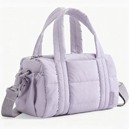 Fluffy Quilted Shoulder Bag