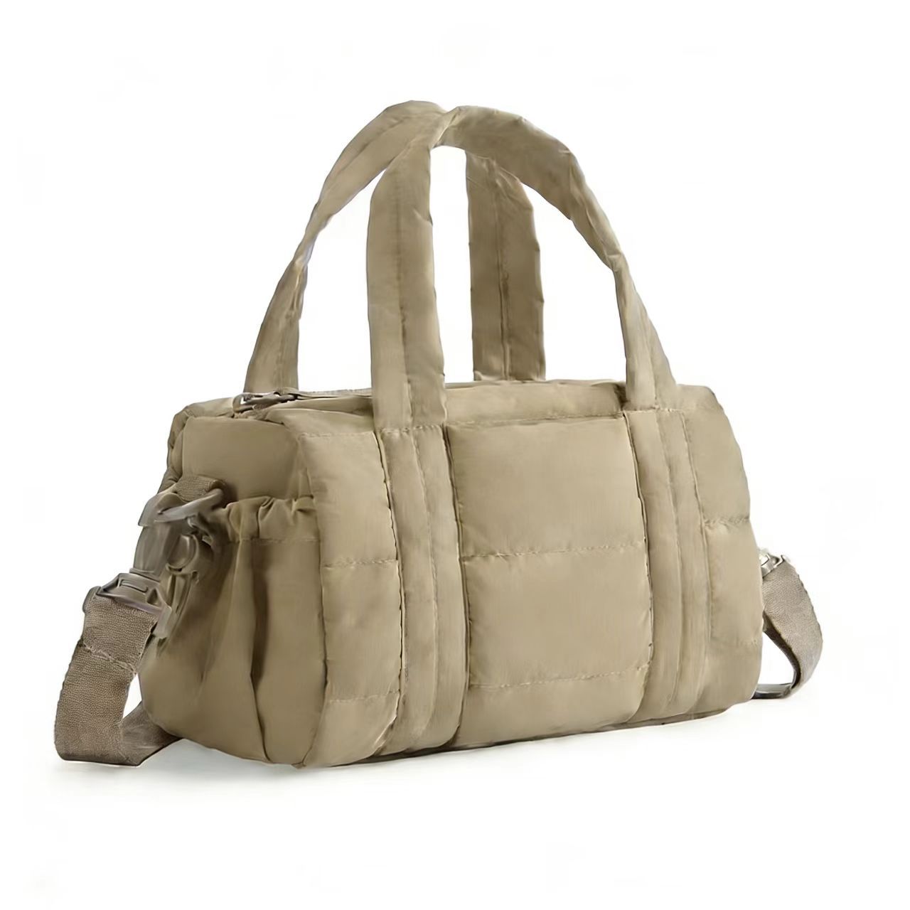 Fluffy Quilted Shoulder Bag