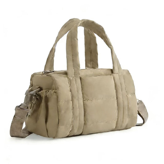 Fluffy Quilted Shoulder Bag