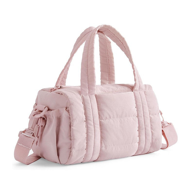 Fluffy Quilted Shoulder Bag