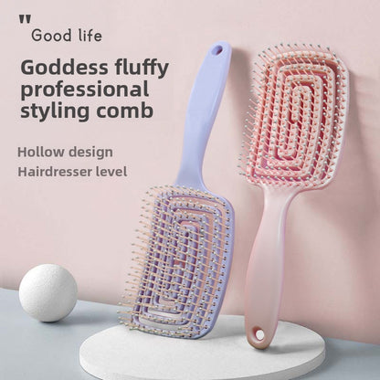 Fluffy Root Styling Comb with Mosquito-Repellent Feature