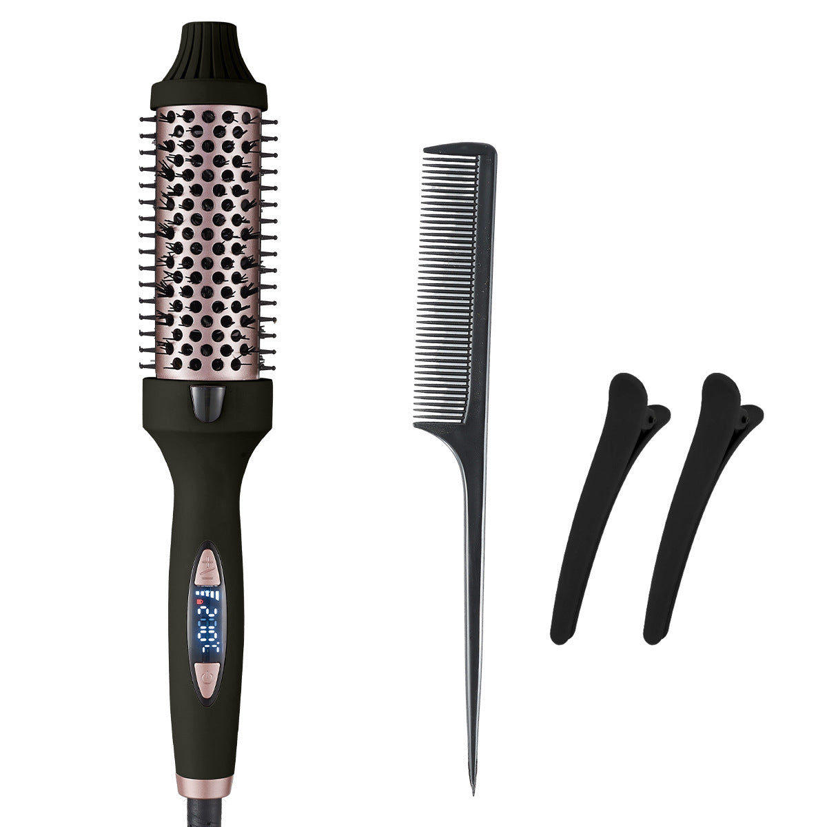 Fluffy Straightening Comb, Perm Device, and Curling Iron