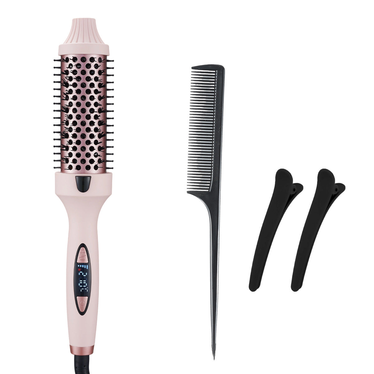 Fluffy Straightening Comb, Perm Device, and Curling Iron