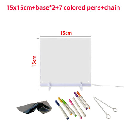 Fluorescent display board