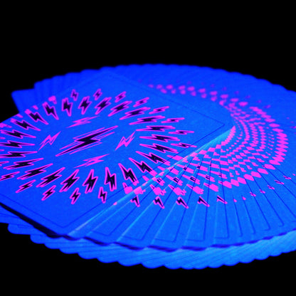 Fluorescent Embossed Playing Cards for Magic and Collection