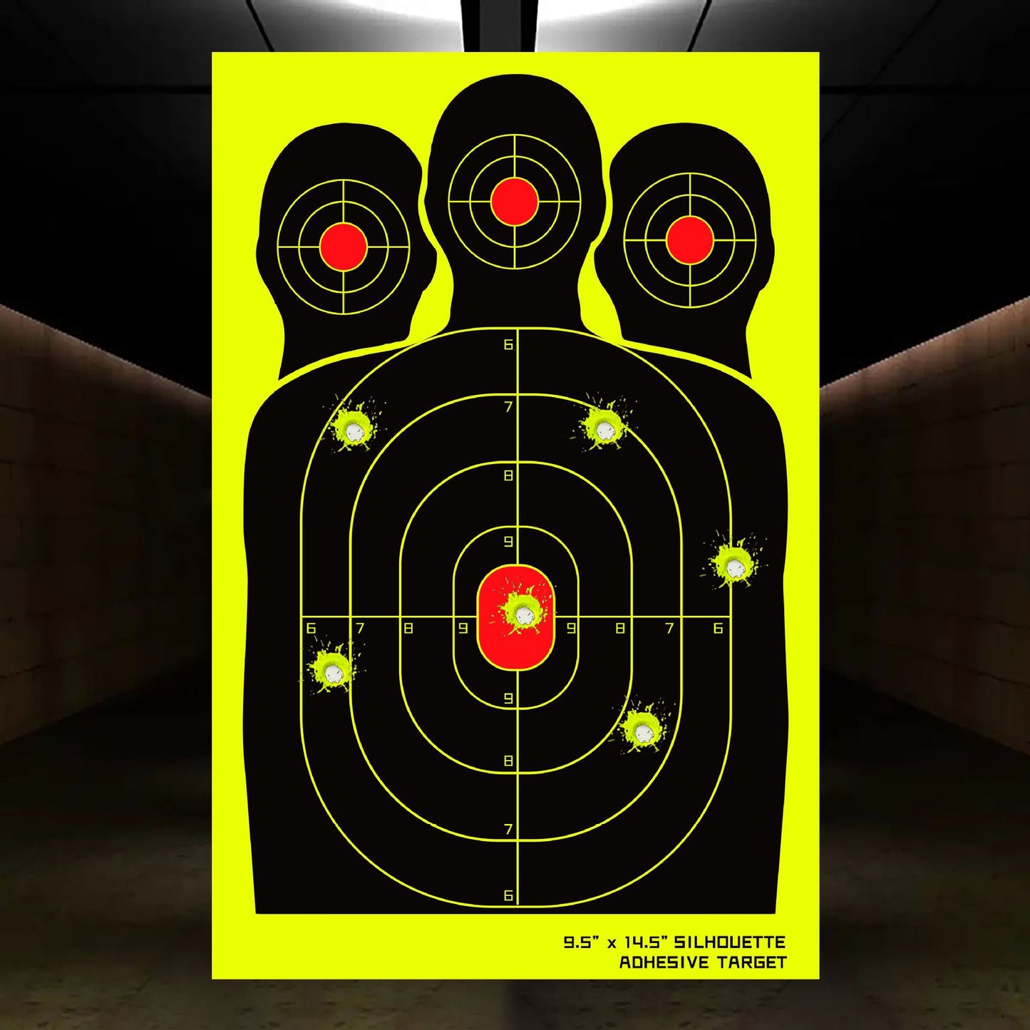 Fluorescent Shooting Target Stickers