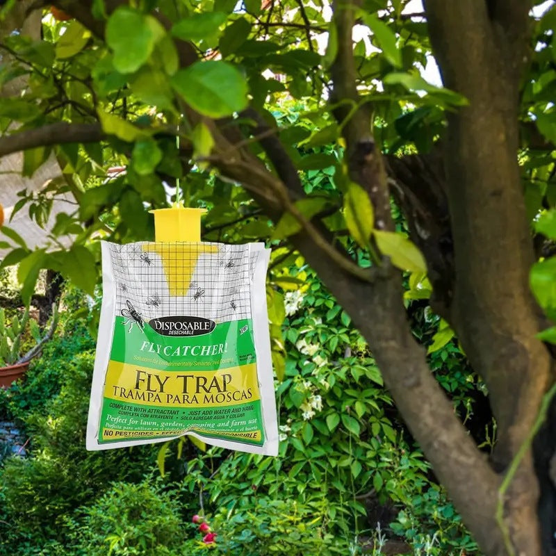 Fly-catching bag
