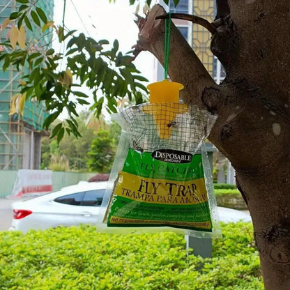 Fly-catching bag
