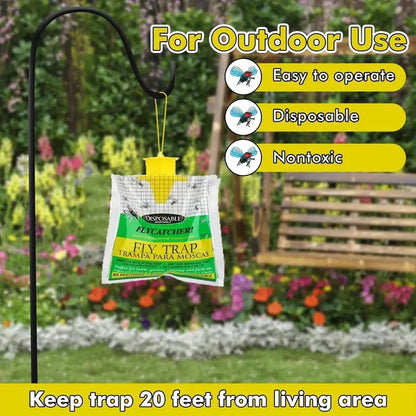 Fly-catching bag