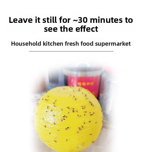 Fly trap ball