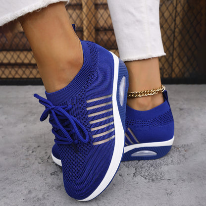 Fly-woven casual shoes