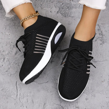 Fly-woven casual shoes