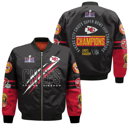 Flying jacket with digital printing