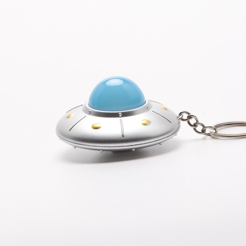 Flying Saucer Keychain