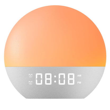 FM Radio Sunrise Simulation Alarm Clock with White Noise